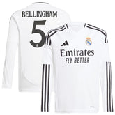 Camisa Manga Longa Real Madrid I - 2024/25 Bellingham N°5