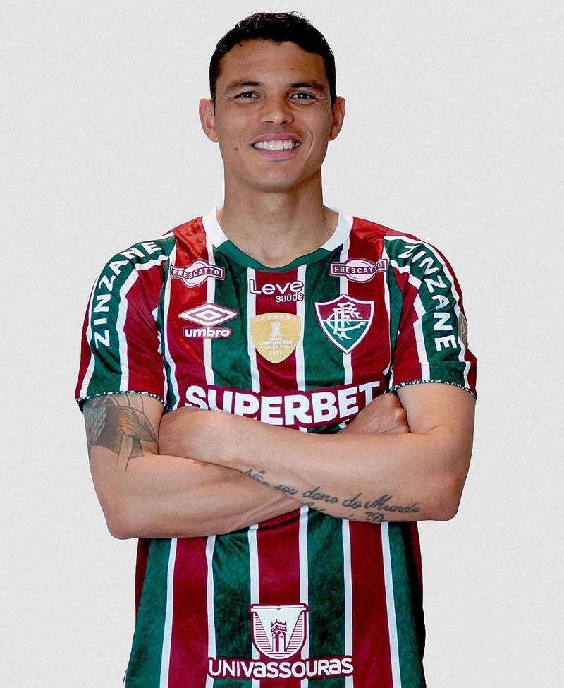 Camisa Umbro Fluminense I - 2024/25 Com Patrocínios