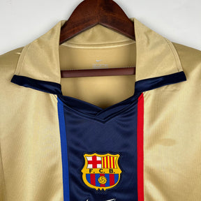 Camisa Barcelona II - 2002 Retrô