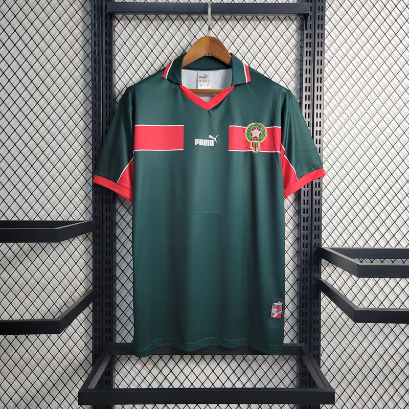 Camisa Puma Marrocos I - 1998 Retrô