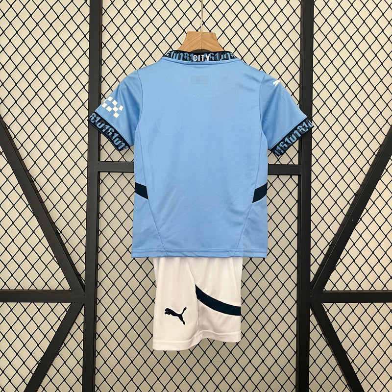 Kit Puma Manchester City I - 2024/25 Infantil