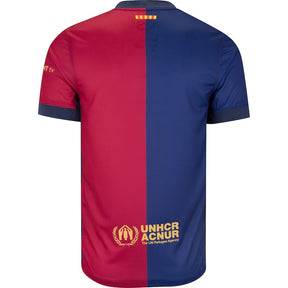 Camisa Barcelona I - 2024/25 Azul e Vermelha