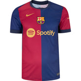 Camisa Barcelona I - 2024/25 Azul e Vermelha