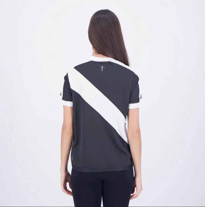 Camisa Feminina Vasco I - 2024/25 Preta