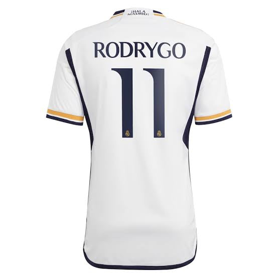 Camisa Adidas Real Madrid I - 2023/24 - Rodrygo (11)