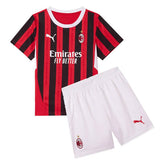 Kit Infantil Milan I - 2024/25 Vermelho e Preto