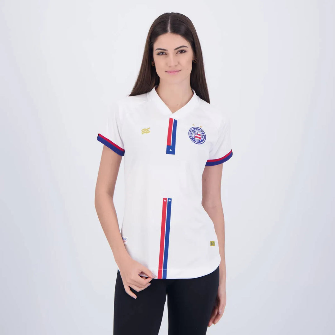 Camisa Feminina Bahia I - 2024/25 Branca