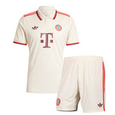 Kit Infantil Bayern Munich III - 2024/25 Bege