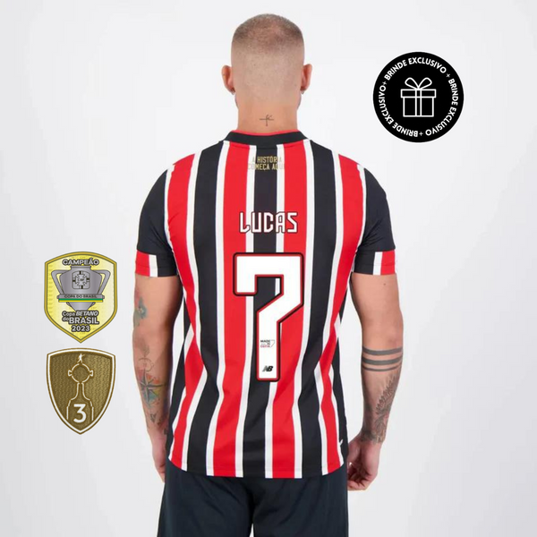 Camisa New Balance São Paulo II Masculina - 2024/25 - Lucas (7)