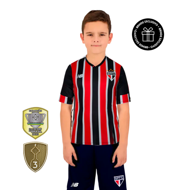 Kit New Balance São Paulo II - 2024/25 Infantil