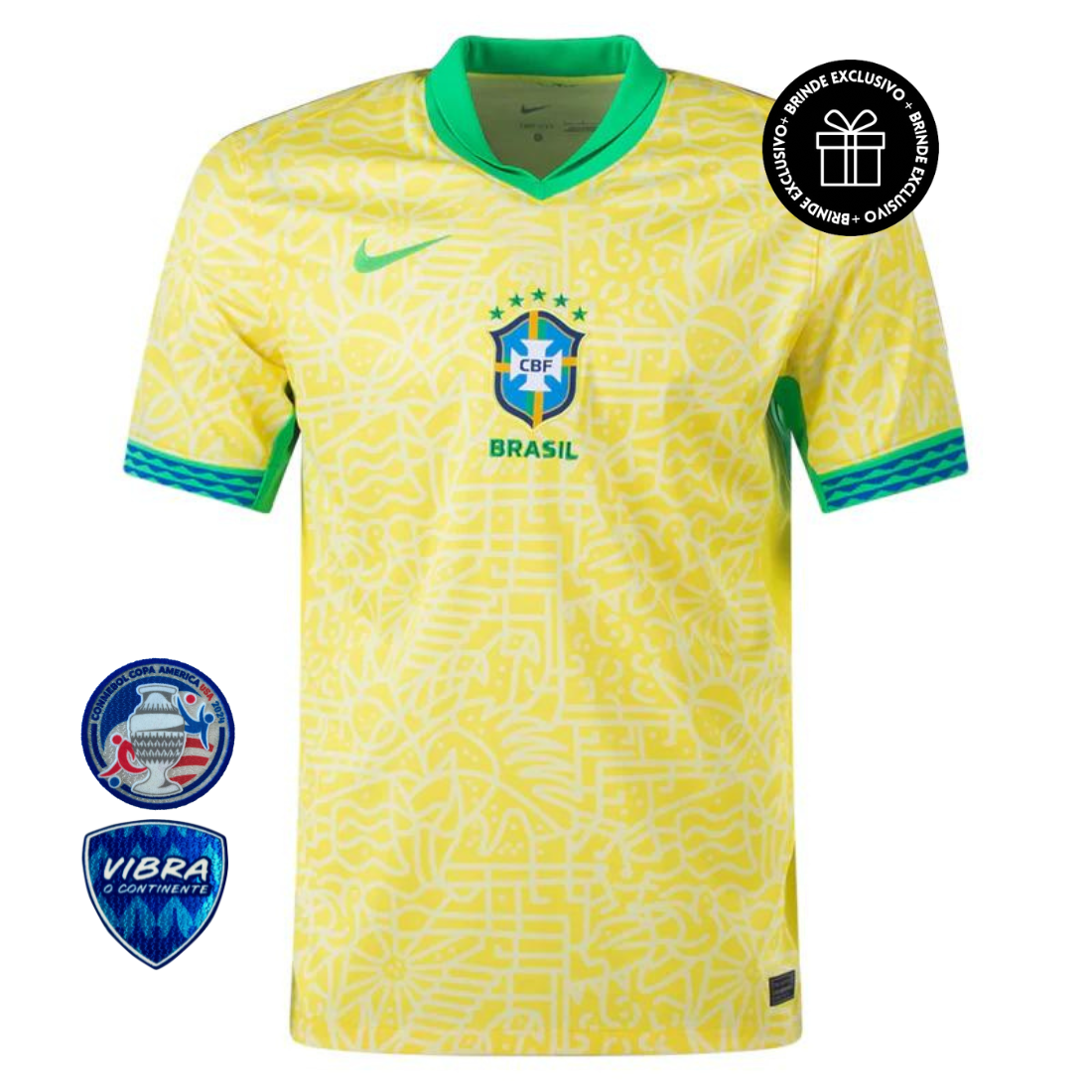 Camisa Brasil I - 2024/25 Amarela