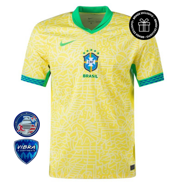 Camisa Nike Brasil I - 2024/25