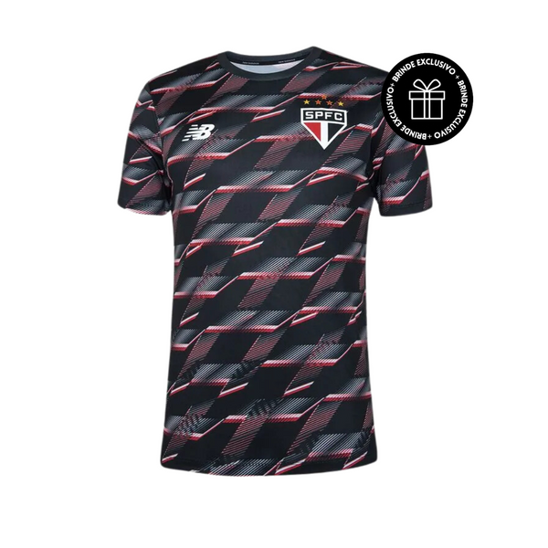 Camisa New Balance São Paulo Pré Jogo - 2024/25