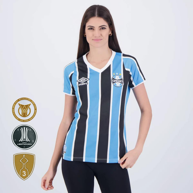 Camisa Umbro Grêmio I - 2024/25 Feminina