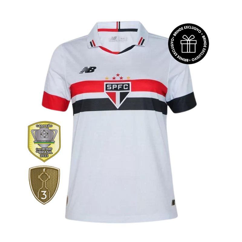 Camisa New Balance São Paulo I - 2024/25 Feminina