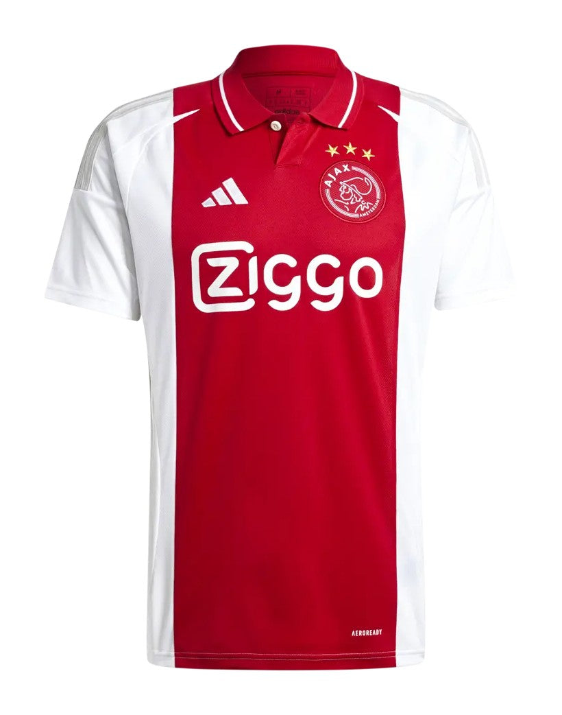 Camisa Ajax I - 2024/25 Vermelha e Branca