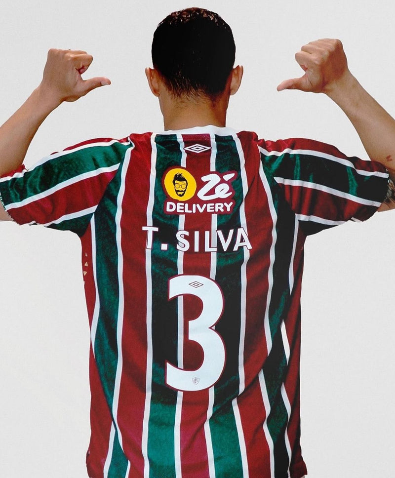 Camisa Umbro Fluminense I - 2024/25 Com Patrocínios