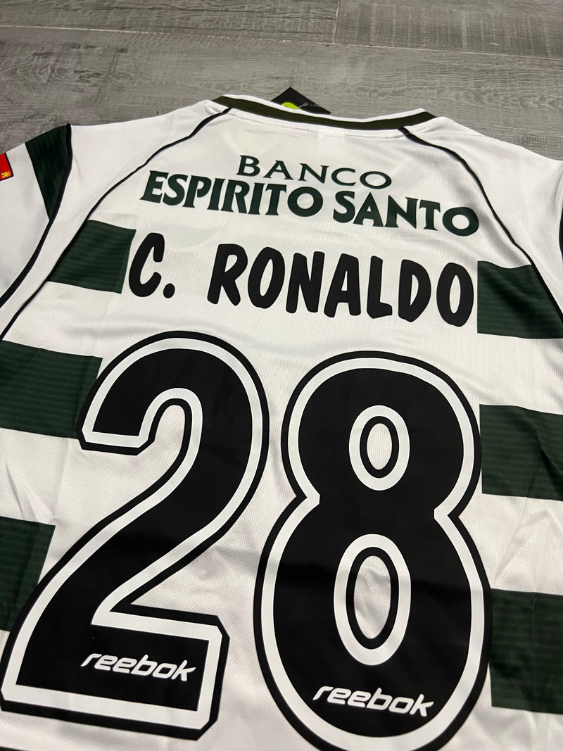 Camisa Sporting I - 2002/03 Retrô