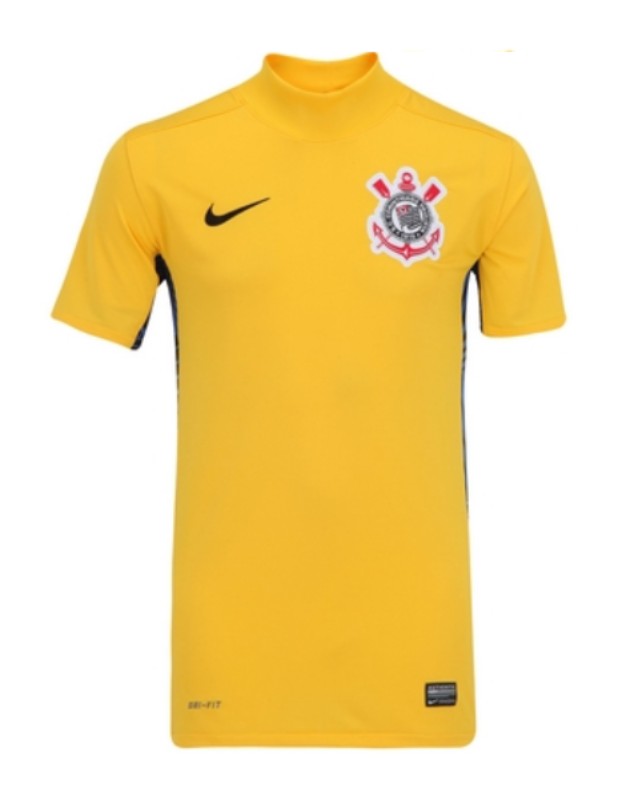 Camisa Corinthians Goleiro - 2012 Retrô Amarela