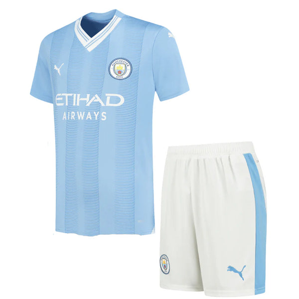 Kit Puma Manchester City I - 2023/24 Infantil