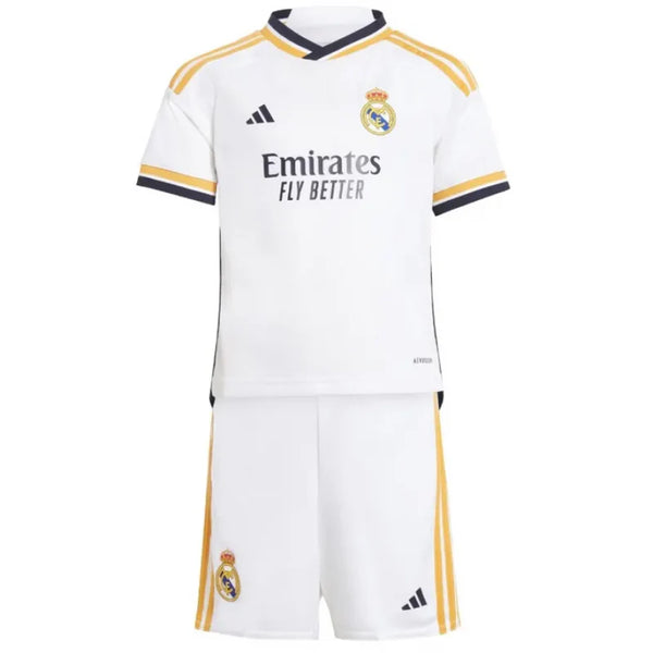 Kit Adidas Real Madrid I - 2023/24 Infantil