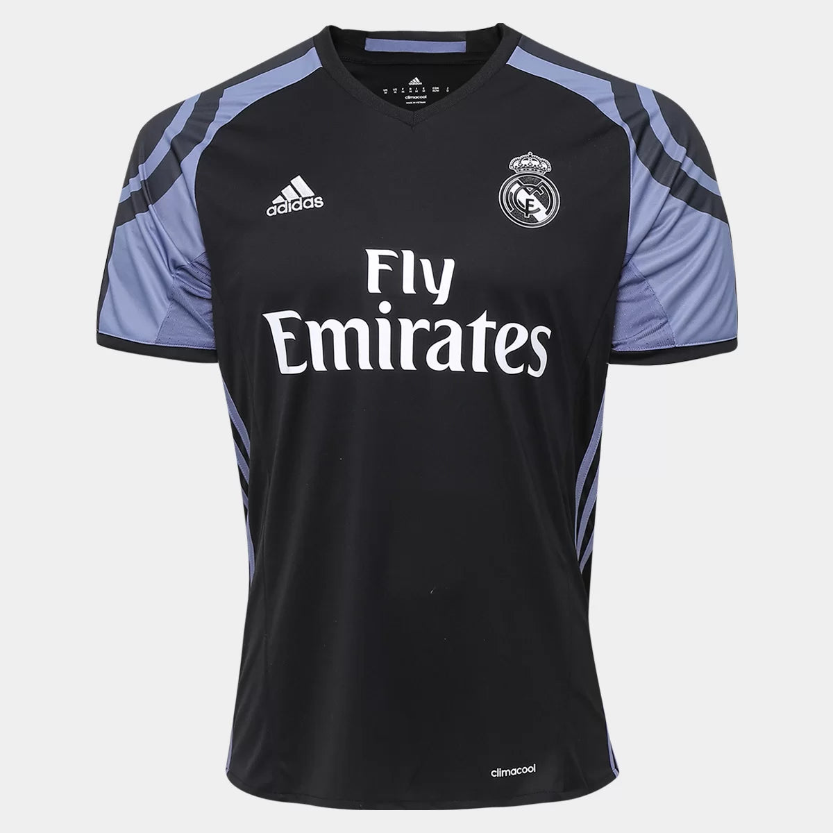 Camisa Real Madrid III - 2016/17 Retrô Preta