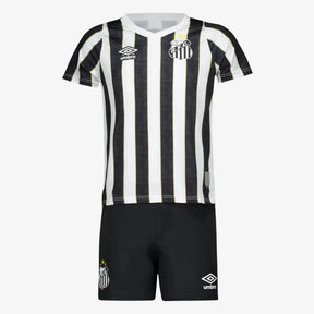 Kit Infantil Santos II - 2024/25 Branca e Preta