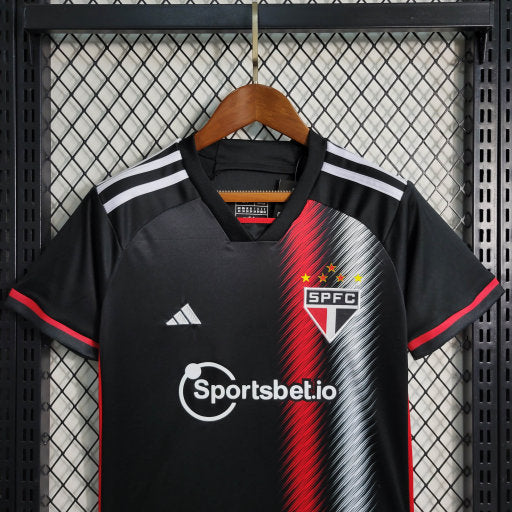Kit Adidas São Paulo III - 2023/24 Infantil