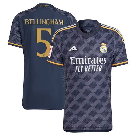 Camisa Adidas Real Madrid II - 2023/24 - Bellingham (5)