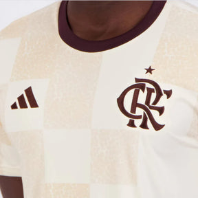 Camisa Flamengo Pré Jogo - 2024/25 Bege