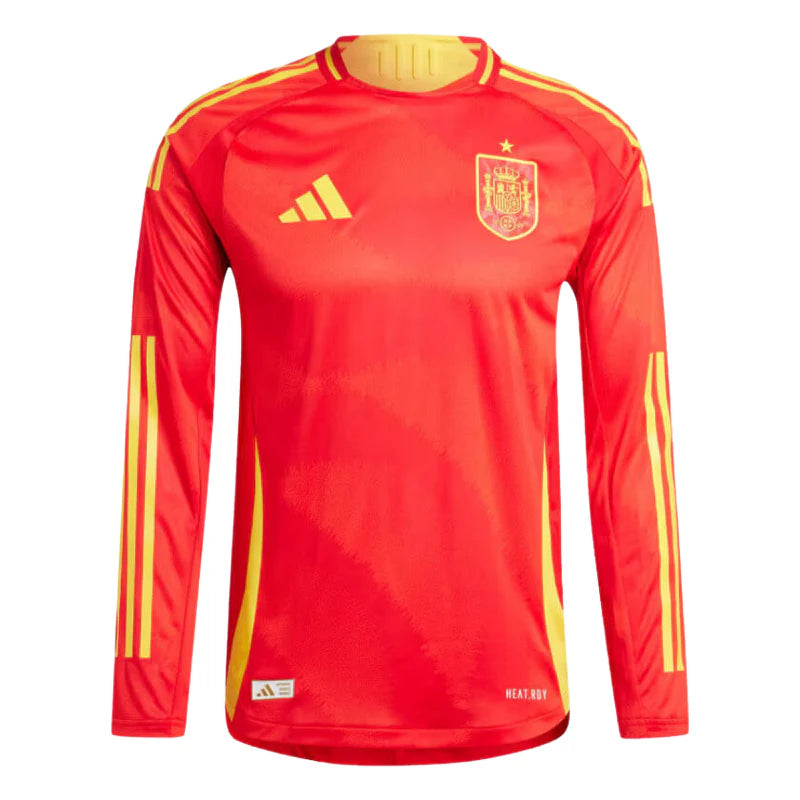 Camisa Adidas Espanha I - 2024/25 Manga Longa