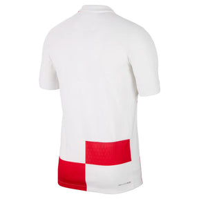 Camisa Croácia I - 2024/25 Branca e Vermelha