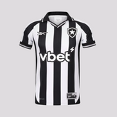 Camisa Botafogo I - 2025/26 Preta e Branca