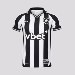 Camisa Botafogo I - 2025/26 Preta e Branca