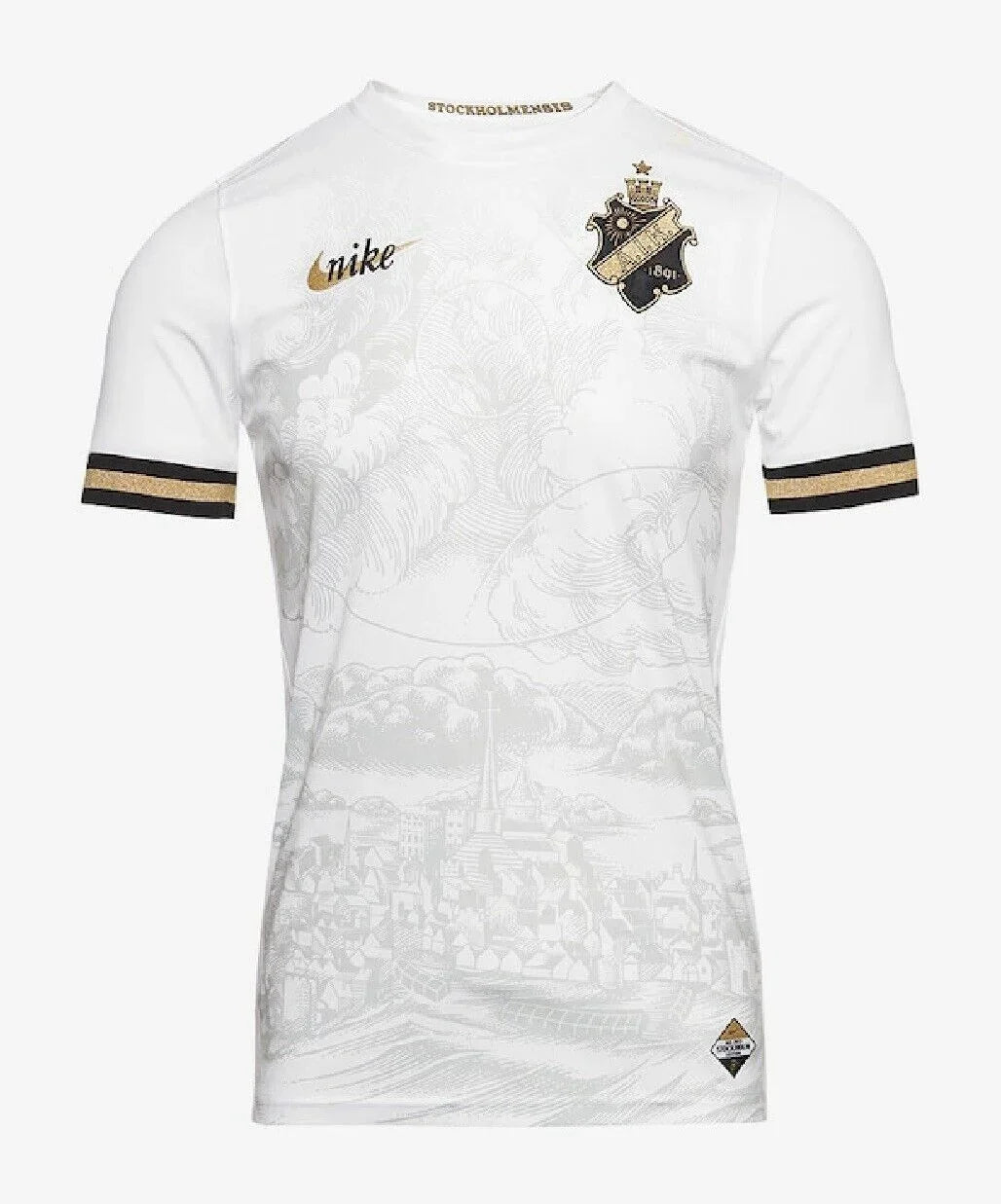 Camisa AIK 132 Anos - 2023 Branca