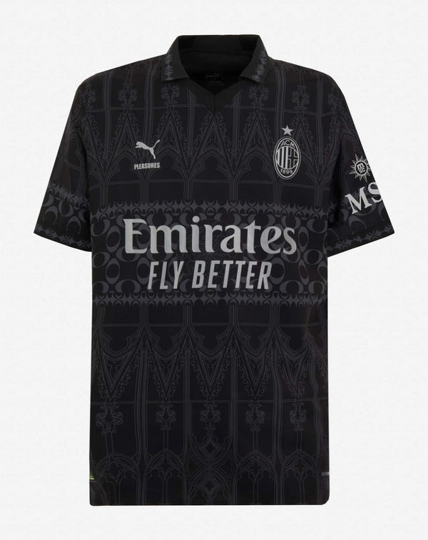 Camisa Puma Milan x PLEASURES - 2024/25 Preta