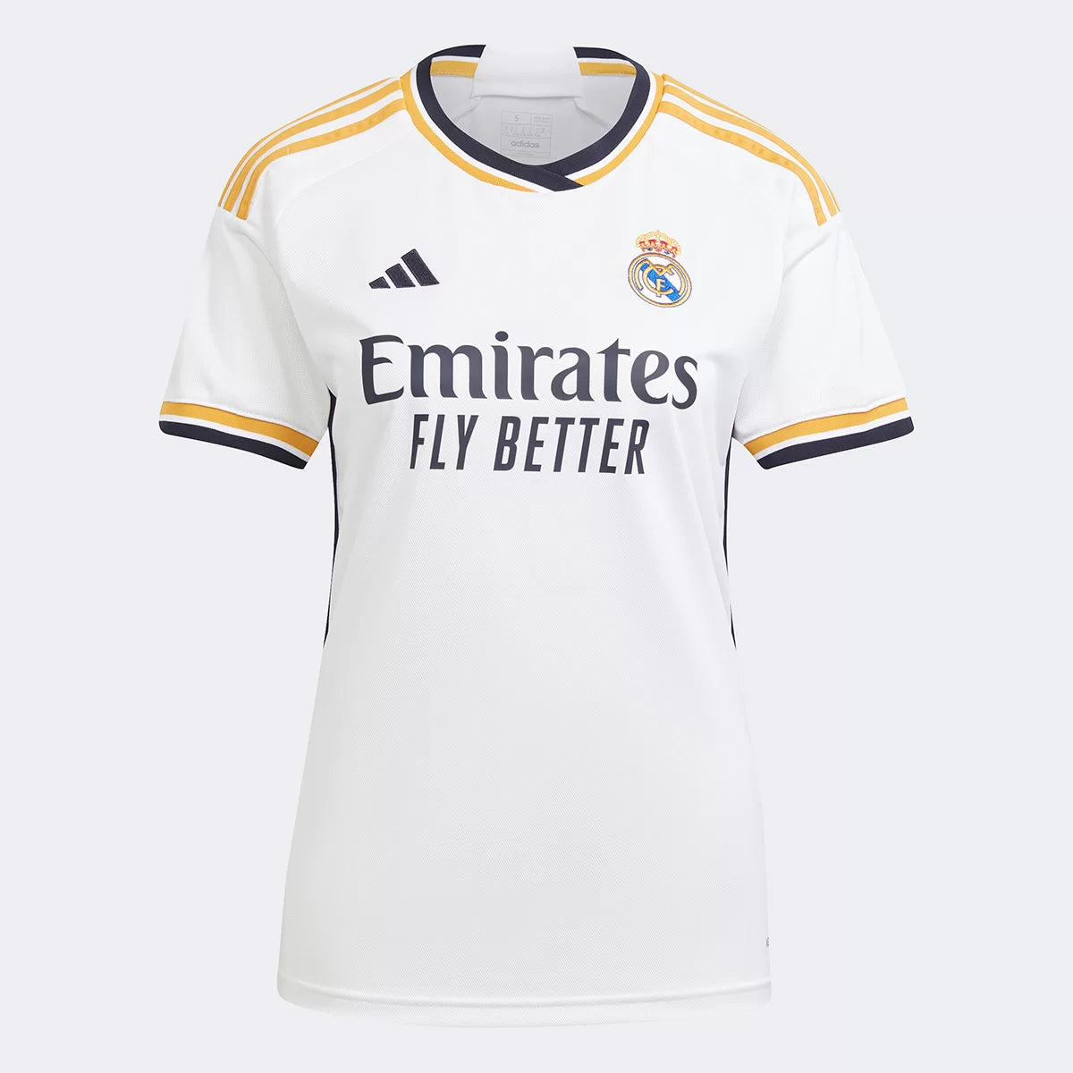 Camisa Feminina Real Madrid I - 2023/24 Branca