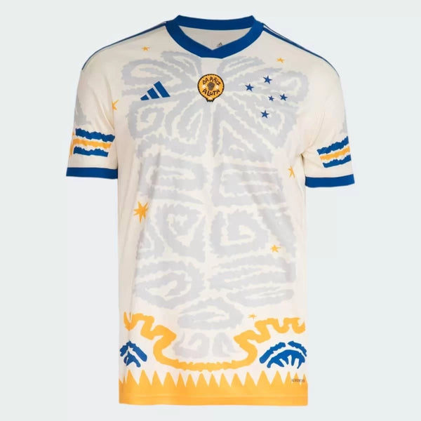 Camisa Cruzeiro Consciência Negra - 2023/24 Branca
