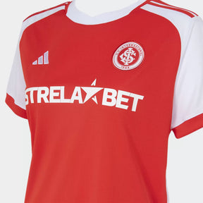 Camisa Feminina Internacional I - 2024/25 Vermelha