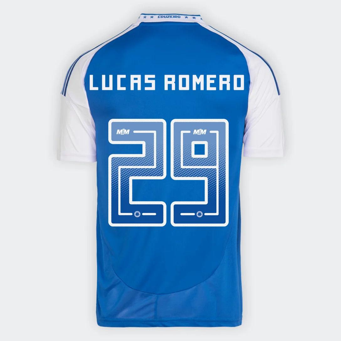 Camisa Cruzeiro I - 2025/26 Lucas Romero N° 29