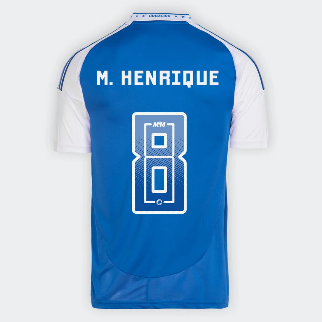 Camisa Cruzeiro I - 2025/26 M. Henrique N° 8