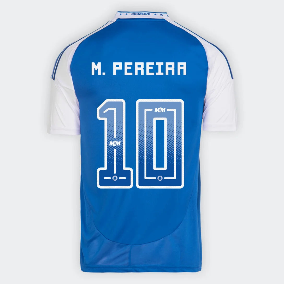 Camisa Cruzeiro I - 2025/26 M. Pereira N° 10
