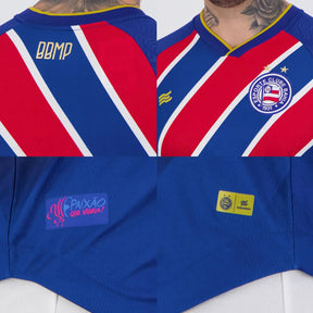 Camisa Bahia II - 2024/25 Azul e Vermelha