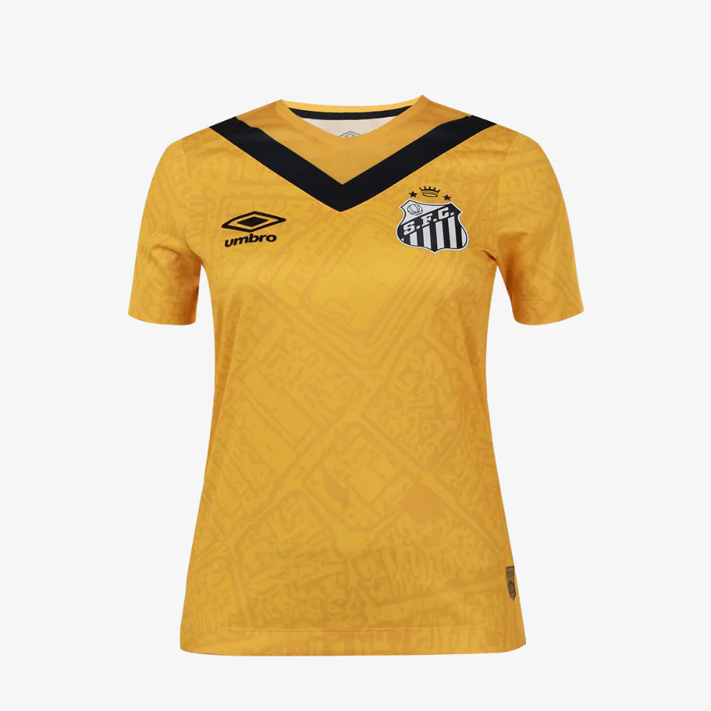 Camisa Feminina Santos III - 2024/25 Amarela