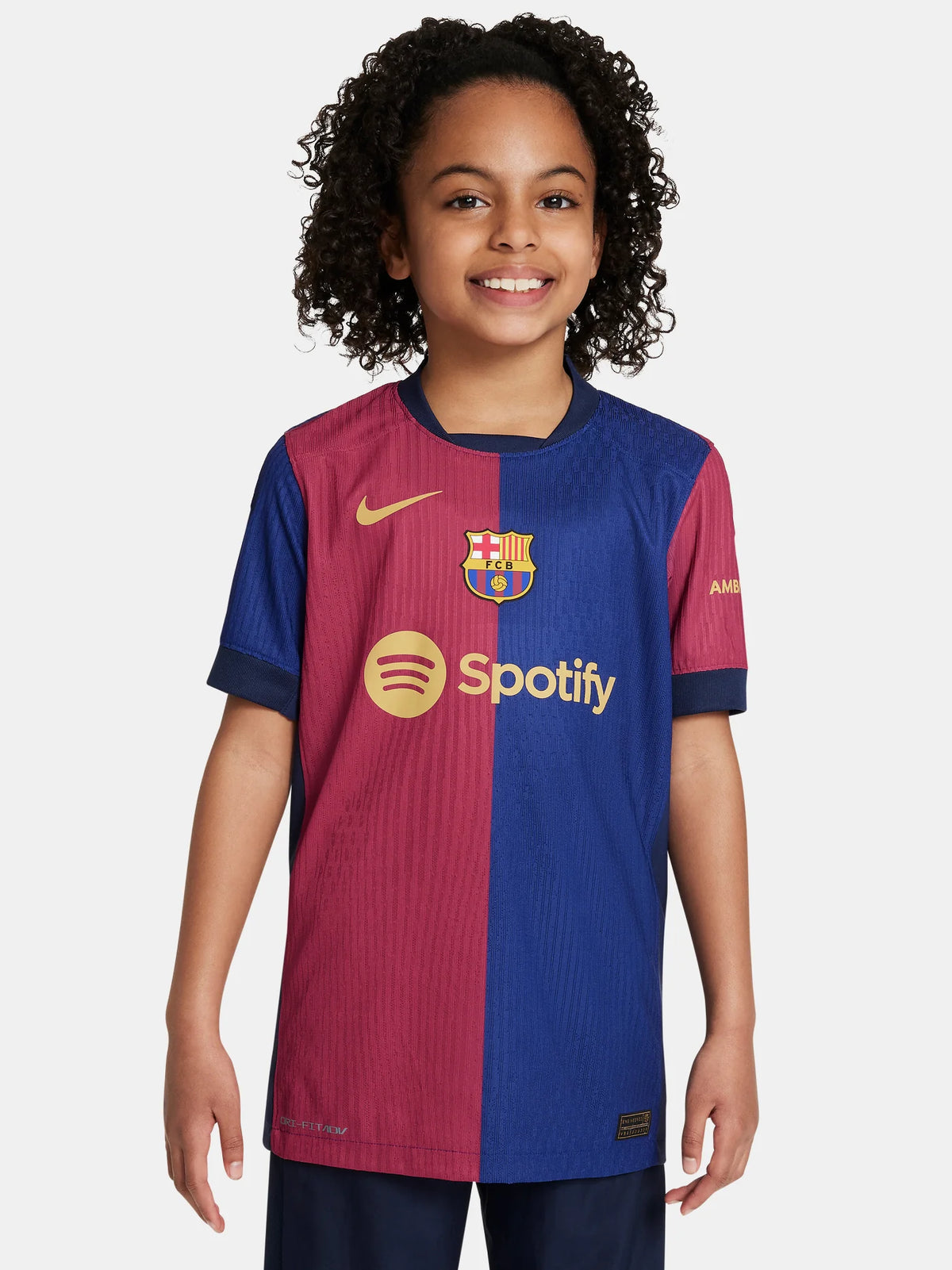 Kit Infantil Barcelona I - 2024/25 Azul e Vermelho