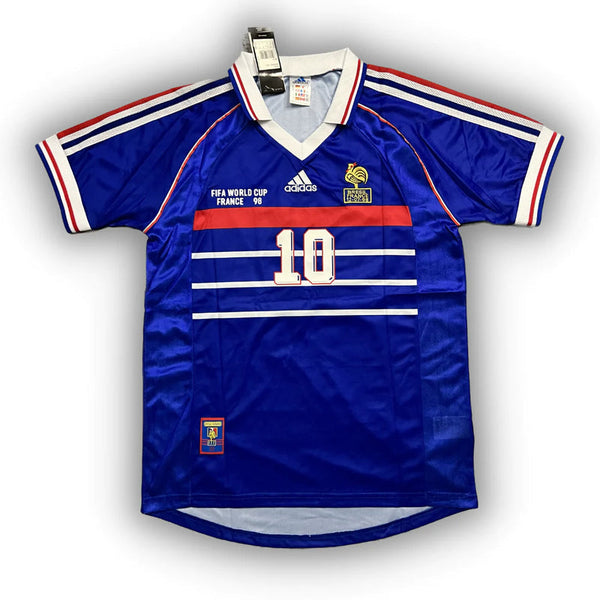 Camisa Adidas França I - 1998 Retrô