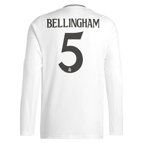 Camisa Manga Longa Real Madrid I - 2024/25 Bellingham N°5