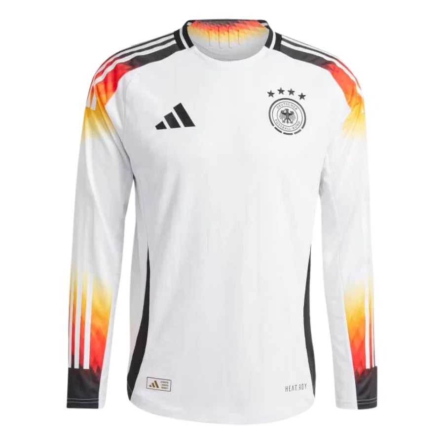 Camisa Manga Longa Alemanha I - 2024/25 Branca