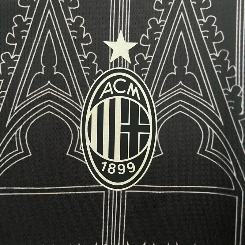 Camisa Milan x PLEASURES - 2024/25 Preta