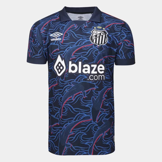 Camisa Santos III - 2023/24 Azul